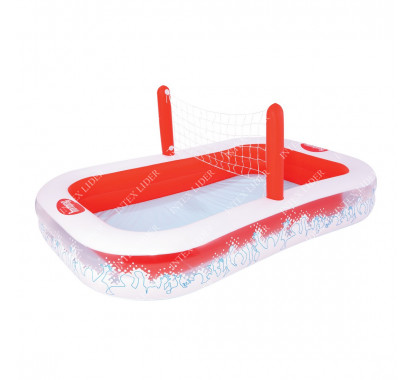 54125 Игровой бассейн Волейбол + мяч Bestway 251 х 168 х 97 см